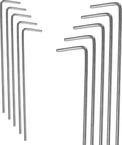 Springos Tentharingen | Haringen | Grondpennen | Staal | 10 Stuks -Buitenkampeerwinkel 1009x1200