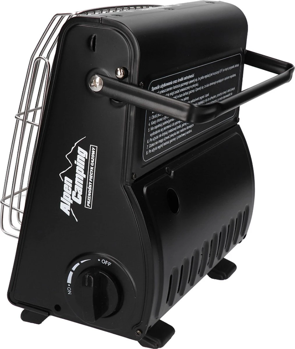 Alpen Camping INKO-TIME - Campingfornuis / Gasfornuis Met Ovenfunctie - Gasverbruik 108g / U 6 Alpen Camping INKO-TIME - Campingfornuis / Gasfornuis Met Ovenfunctie - Gasverbruik 108g / U - Afbeelding 6