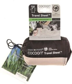 Cocoon TravelSheet - Lakenzak - Egyptisch Katoen - Beige -Buitenkampeerwinkel 1038x1200 4