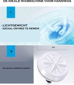 Merkloos Mini Wasmachine - 1 Stand - 1kg Wascapaciteit - Vernieuwde Chipset -Buitenkampeerwinkel 1043x1200 2