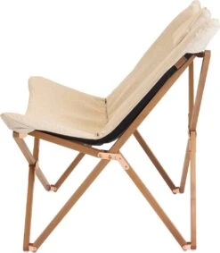 Bo-Camp Urban Outdoor Collection - Relaxstoel - Bloomsbury - M - Oxford Polyester - Beige -Buitenkampeerwinkel 1049x1200