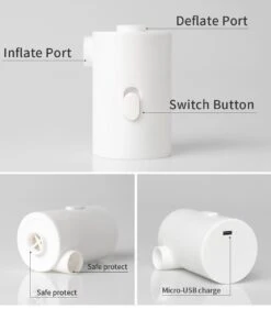 Flextail Gear Luchtbed Pomp Max Pump 2020 - Elektrische Luchtpomp Pomp Luchtbed 3600 MAh - Luchtbedpomp Oplaadbaar - Grijs -Buitenkampeerwinkel 1053x1200 6