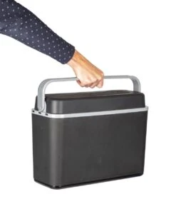 Bo-Camp Elektrische Autokoelbox Arctic - 12 Volt - 12 Liter - Zwart/Grijs -Buitenkampeerwinkel 1061x1200