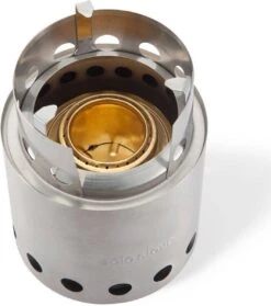 Solo Stove Lite Draagbare Kooktoestel. Geen Vloeibare Brandstof Nodig. Krachtige Efficiënte Houtverbranding En Weinig Rook. Voor 1-2 Personen, 304 Roestvrijstaal, Compact ⌀ 10,8 Cm, Hoogte 14,5 Cm, 255g. -Buitenkampeerwinkel 1064x1200 5