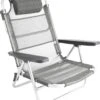 Bo-Camp Beach Chair - Monaco - Aluminium - Grijs