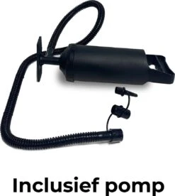 Deryan Cocoon Pop Up Tent - Slaapzak - Luchtbed - Luchtpomp - 4 Persoons - Zilver -Buitenkampeerwinkel 1074x1200 2