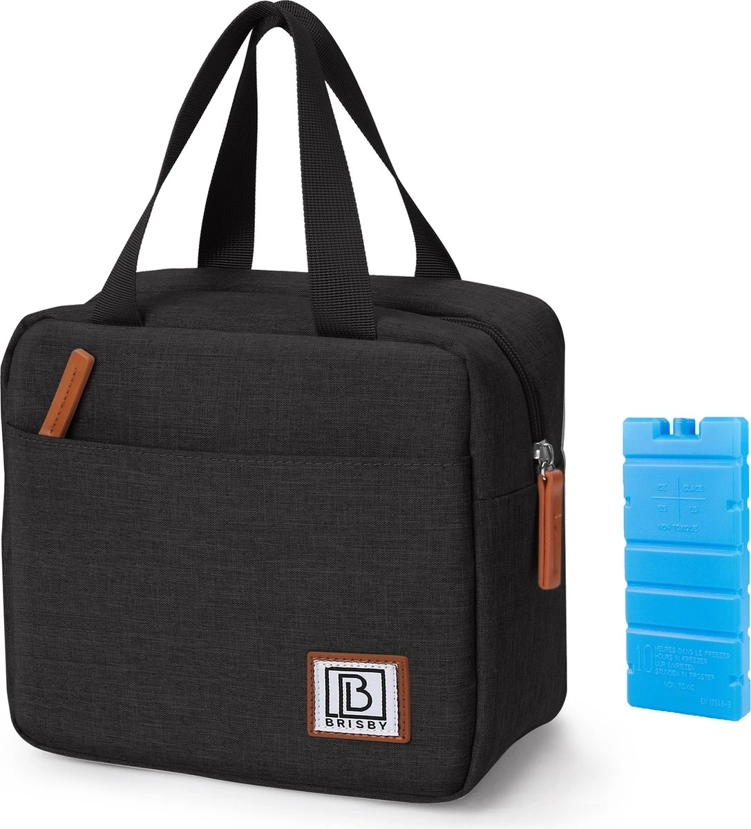 Brisby 4 Laags Geïsoleerde Koeltas - Lunchtas 4 Liter - Zwart 1 Brisby 4 Laags Geïsoleerde Koeltas - Lunchtas 4 Liter - Zwart