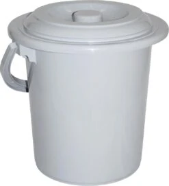 Curver Toiletemmer Met Deksel - 10L - 31 Cm - Lichtgrijs -Buitenkampeerwinkel 1093x1200 2