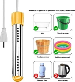 Dompelaar 2000W Incl. Thermometer & Staalspons - Reisdompelaar - Emmerdompelaar - Waterkoker - Camping - Kamperen - Outdoor 10 Dompelaar 2000W Incl. Thermometer & Staalspons - Reisdompelaar - Emmerdompelaar - Waterkoker - Camping - Kamperen - Outdoor -Buitenkampeerwinkel 1095x1200 2