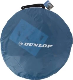 Dunlop Pop Up Tent 220 X 120 X 90 Cm - Grijs/ Blauw - 1 Persoons -Buitenkampeerwinkel 1099x1200 1