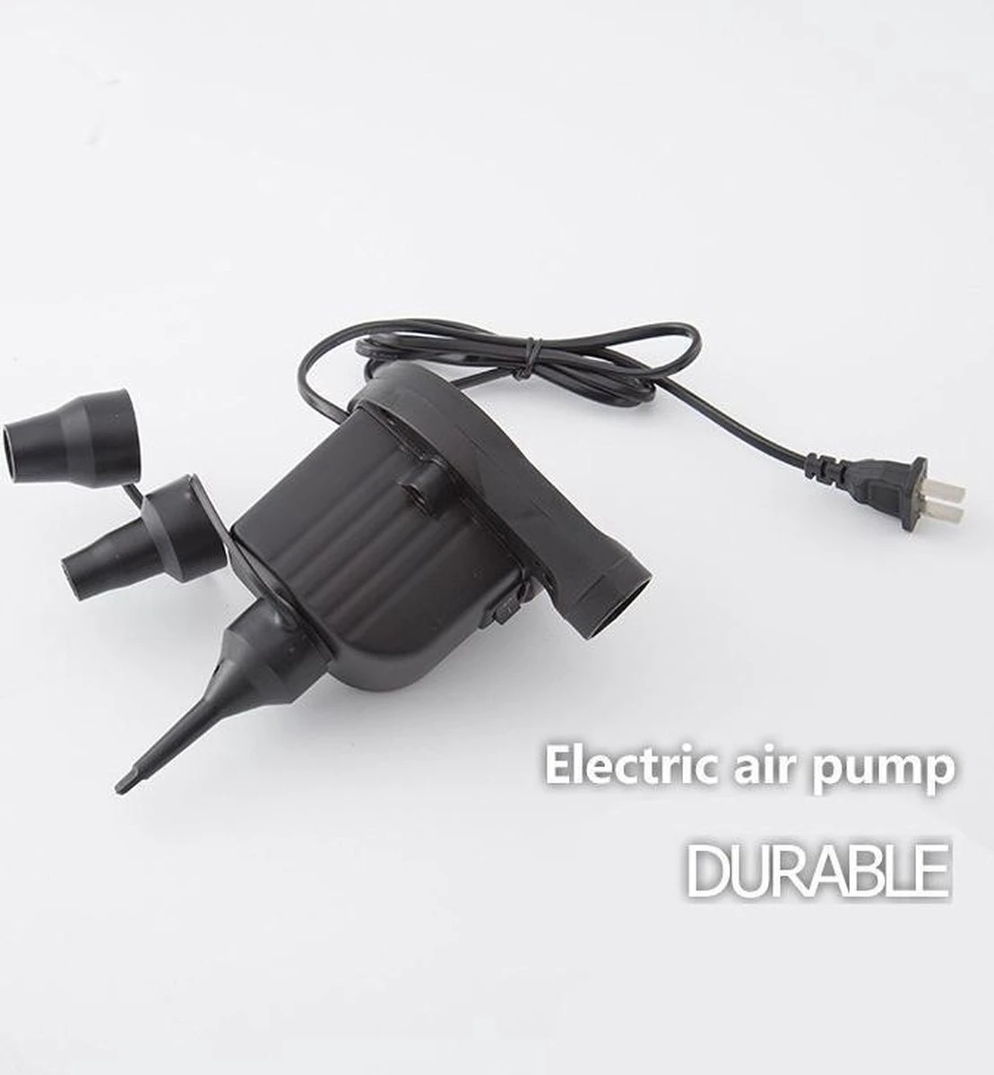 Elektrische Luchtpomp AC/DC 12V - 12 / 220 Volt Luchtbed Pomp Opblaasbaar Boot / Zwembad / Opblaasbare / Boot / Matras - Luchtbed Pomp -Opblaas Pomp-handige En Compacte 220V/12V 2 Elektrische Luchtpomp AC/DC 12V - 12 / 220 Volt Luchtbed Pomp Opblaasbaar Boot / Zwembad / Opblaasbare / Boot / Matras - Luchtbed Pomp -Opblaas Pomp-handige En Compacte 220V/12V - Afbeelding 2