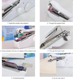 Borvat® | Elektrische Mini Handnaaimachine | Repareren Van Kleding Scheuren Of Gaten | Compact Voor Reizen Of Vakantie | Draadloze Hand Naaimachine Op Batterijen -Buitenkampeerwinkel 1109x1200 4