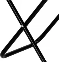 Springos Campingstoel | Kampeerstoel | Vouwstoel | Klapstoel | Zwart -Buitenkampeerwinkel 1133x1200