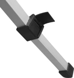 Campart Campingtafel XL TA-0806 - Opvouwbaar, Lichtgewicht En Met Verstelbare Poten - Kampeertafel Inklapbaar Inclusief Opbergtas - 140 X 80 X 70 Cm - Wit -Buitenkampeerwinkel 1137x1200 1