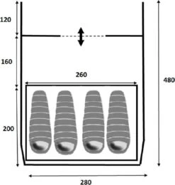 Redwood Zephyr 280 PO - Tent 4-persoons - Tunnel Tent - Grijs -Buitenkampeerwinkel 1140x1200 2