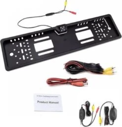 Draadloos Achteruitrijcamera 170 Graden Kijkhoek/Parkeerhulp/LED/Nachtzicht + Kentekenplaat Houder + Draadloos Module -Buitenkampeerwinkel 1150x1200 4