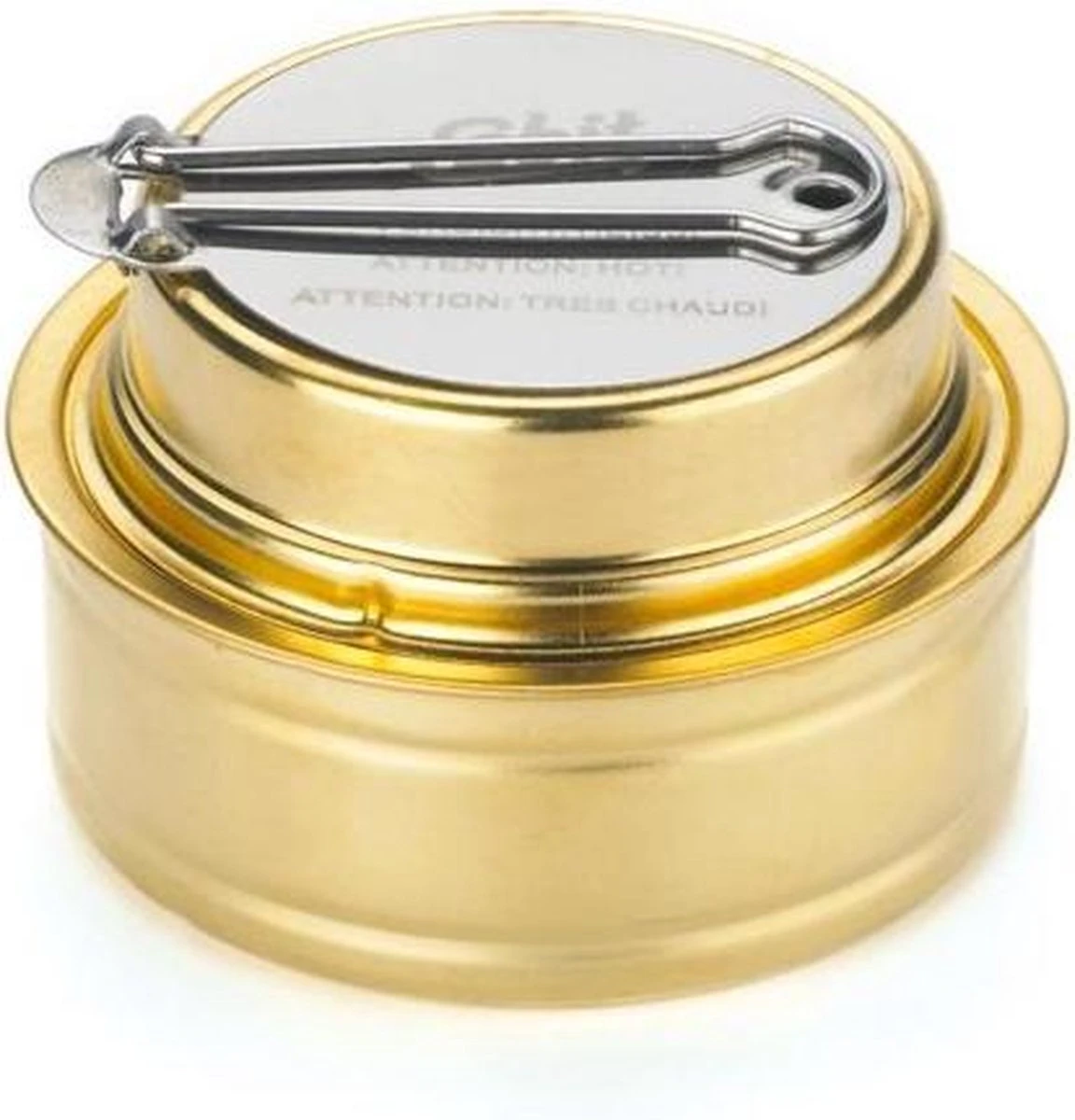 Esbit Spiritus/Alcohol Brander - Messing - Compact - Met Handvat 5 Esbit Spiritus/Alcohol Brander - Messing - Compact - Met Handvat - Afbeelding 5