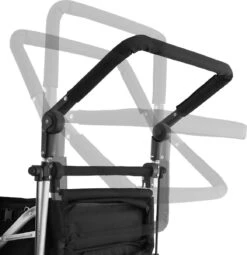 Tectake - Opvouwbare Bolderwagen Handkar Nico Zwart - 403549 -Buitenkampeerwinkel 1164x1200 2