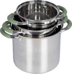 Bo-Camp - Pannenset - Elan Plus - 3-Delig - RVS -Buitenkampeerwinkel 1167x1200 1