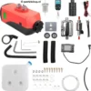 Merkloos Kachel/Verwarming 2KW - 12V Diesel Standkachel Met Afstandsbediening, LCD Monitor, Voor Camper, Vrachtwagens, Boten, Auto's