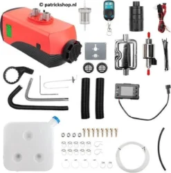 Merkloos Kachel/Verwarming 2KW - 12V Diesel Standkachel Met Afstandsbediening, LCD Monitor, Voor Camper, Vrachtwagens, Boten, Auto's