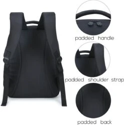 Koelrugtas - 23L - Wandelrugzak - Dagrugzak - Outdoor Rugzak - Dames & Heren - Zwart -Buitenkampeerwinkel 1189x1200 3