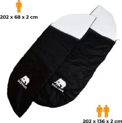 Deryan Cocoon Pop Up Tent - Slaapzak - Luchtbed - Luchtpomp - 4 Persoons - Zilver -Buitenkampeerwinkel 1189x1200 5