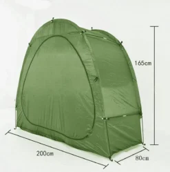 Merkloos Fietstent, Beschermhoes Fietsenschuur, Tent Voor Camping In De Open Lucht-groen 200*80*165CM -Buitenkampeerwinkel 1191x1200 5