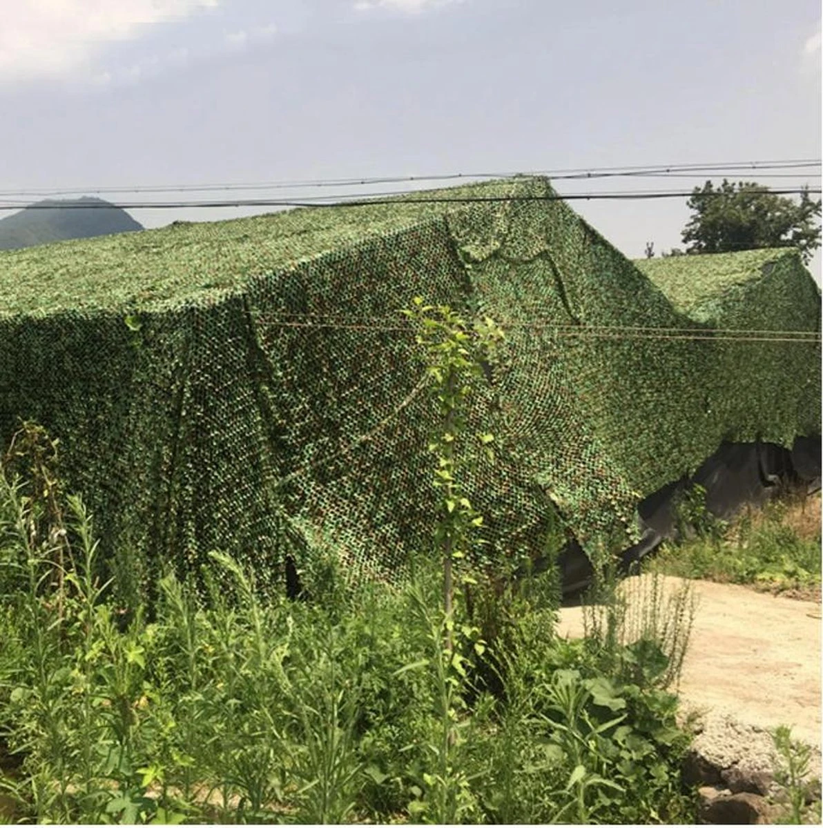 Camouflagenet 3x5m Groen 5 Camouflagenet 3x5m Groen - Afbeelding 5