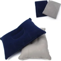 Opblaaskussen Grijs - Hoge Kwaliteit Kamperen Festivals Reizen Vliegtuig - Underdog Tech