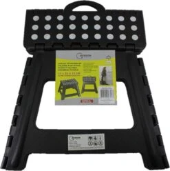 Benson Opstapje 1 Trede Vouwbaar Kunststof - Opstap Voor Caravan Of Camper - Goedgekeurd EN14183 Zwart -Buitenkampeerwinkel 1195x1200 8