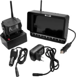 Merkloos Uniek Camerasysteem - Draadloos - Accu - Magneet