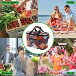 Brisby 4 Laags Geïsoleerde Koeltas - Boodschappentas 21 Liter - Block -Buitenkampeerwinkel 1197x1200 19