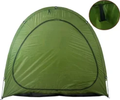 Merkloos Fietstent, Beschermhoes Fietsenschuur, Tent Voor Camping In De Open Lucht-groen 200*80*165CM -Buitenkampeerwinkel 1200x1000 3
