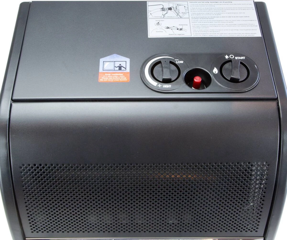 Gaskachel Met Thermostaat Blue Flame Van Broilfire 2 Gaskachel Met Thermostaat Blue Flame Van Broilfire - Afbeelding 2