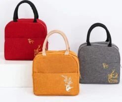 Koeltas - Lunchtas - Volwassenen En Kinderen - Compact Picknick & Lunchtasje - Lunch - Werk - Diep Grijs -Buitenkampeerwinkel 1200x1006