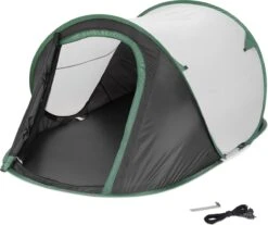 JEMIDI Tweepersoons Pop-up Tent - Opgooitent, Werptent Voor 2 Personen - Ideaal Als Festivaltent Of Kampeertent - Verschillende Kleuren -Buitenkampeerwinkel 1200x1008 1