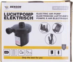 Benson Elektrische Luchtpomp Voor Zwembaden En Luchtbedden - 220V/12V 11 Benson Elektrische Luchtpomp Voor Zwembaden En Luchtbedden - 220V/12V -Buitenkampeerwinkel 1200x1009 4