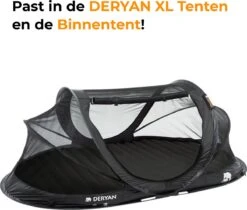 Deryan Cocoon Pop Up Tent - Slaapzak - Luchtbed - Luchtpomp - 4 Persoons - Zilver -Buitenkampeerwinkel 1200x1021 2
