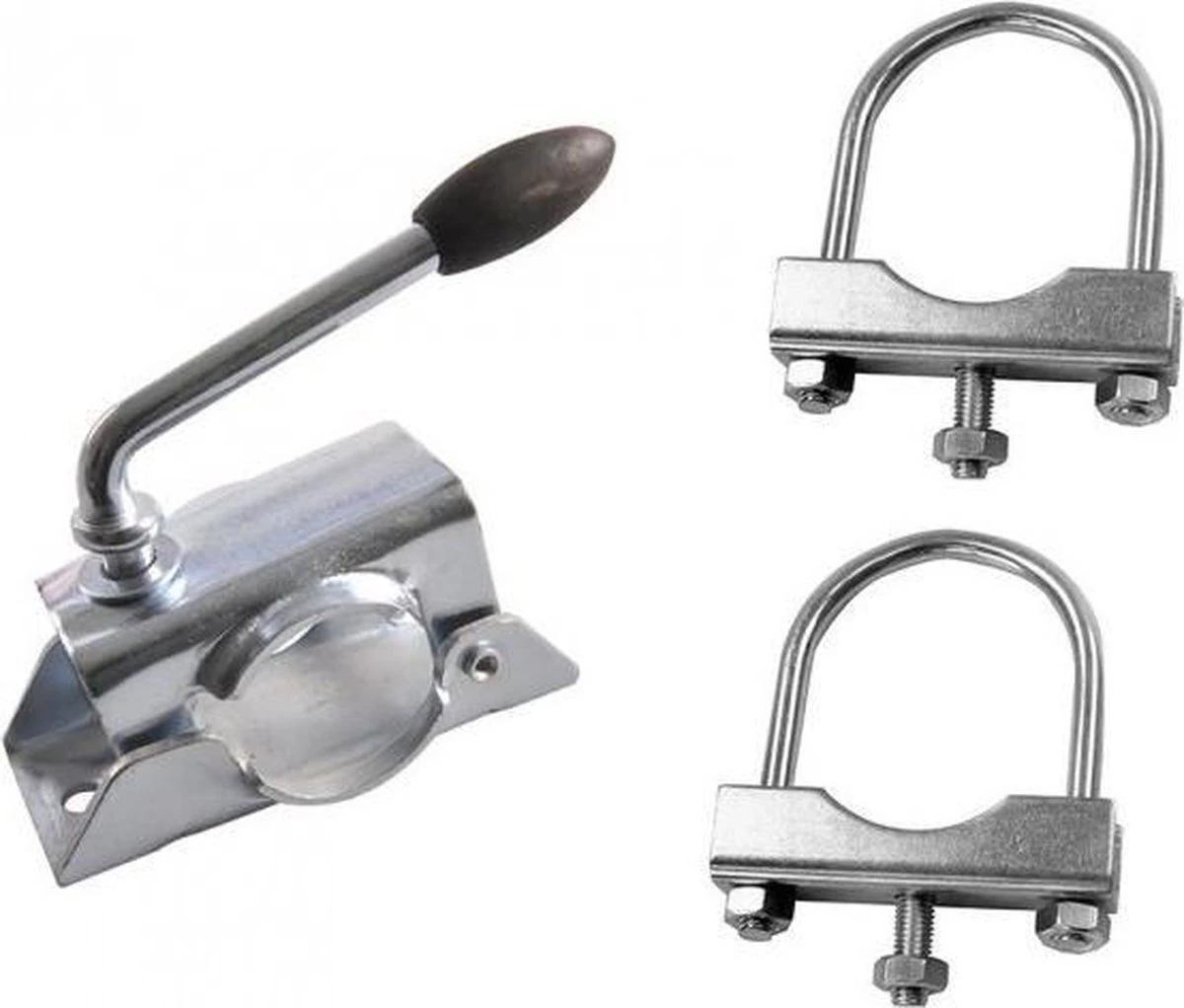 PROPLUS Pro Plus Klem Voor Neuswielen Of Steunpoten Ø 48 Mm - Met U-Beugel 60/70 Mm - 2 Stuks 8 PROPLUS Pro Plus Klem Voor Neuswielen Of Steunpoten Ø 48 Mm - Met U-Beugel 60/70 Mm - 2 Stuks - Afbeelding 8