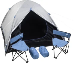 MaxxSport Camping Set - 2 Persoons - Tent + Slaapzakken + Campingstoelen - 200x190x120cm 9 MaxxSport Camping Set - 2 Persoons - Tent + Slaapzakken + Campingstoelen - 200x190x120cm -Buitenkampeerwinkel 1200x1032
