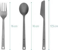 Navaris Campingbestek Van Titanium - Set Met Vork, Mes En Lepel - Bestekset Voor Onderweg En Op Reis - Inclusief Karabijnhaak En Bewaarzakje -Buitenkampeerwinkel 1200x1034 2