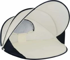 Deryan Luxe Pop Up Strandtent XXL - Anti-UV 50+ - Cream -Buitenkampeerwinkel 1200x1034 3