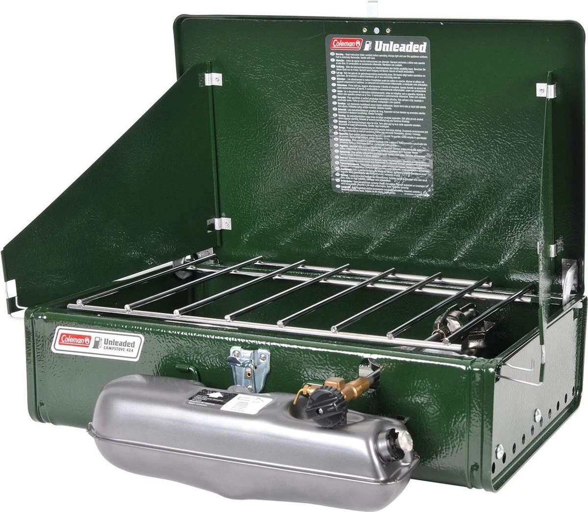 Coleman Unleaded 2 Burner Camping Kooktoestel - 2-pits - 4100 Watt 12 Coleman Unleaded 2 Burner Camping Kooktoestel - 2-pits - 4100 Watt - Afbeelding 12