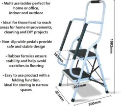 Aidapt Opstapkruk Met Leuning - 2 Treden -Buitenkampeerwinkel 1200x1047 7