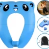 Blauwe Opvouwbare Toilet Zitje - WC Verkleiner - WC Bril Verkleiner- Urinoirs Kind - Toilet Training - Plas Trainer Zitje - Reis Accessoires - Camping Toilet Zitje - Toilet Verkleiner - Toilet Bril Verkleiner