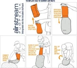 Sea To Summit UltraLight Insulated Regular Opblaasbare Slaapmat - 5cm - 480g - Oranje -Buitenkampeerwinkel 1200x1053 2