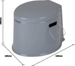 Bo-Camp Draagbaar Camping Toilet - 7 Liter - Grijs 25 Bo-Camp Draagbaar Camping Toilet - 7 Liter - Grijs -Buitenkampeerwinkel 1200x1056 7