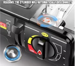 SMH LINE® Camping Kooktoestel - Draagbaar Gasfornuis - Incl. 10x Gasflessen En Koffer -Buitenkampeerwinkel 1200x1061 1