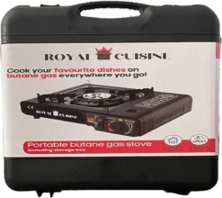 Campingman Draagbaar Gasfornuis - Campingkooktoestel - 1-Pits - Met Koffer -Buitenkampeerwinkel 1200x1068 6
